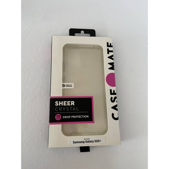 Case Mate Sheer Crystal Samsung Galaxy S20+ NIB - Picture 1 of 2